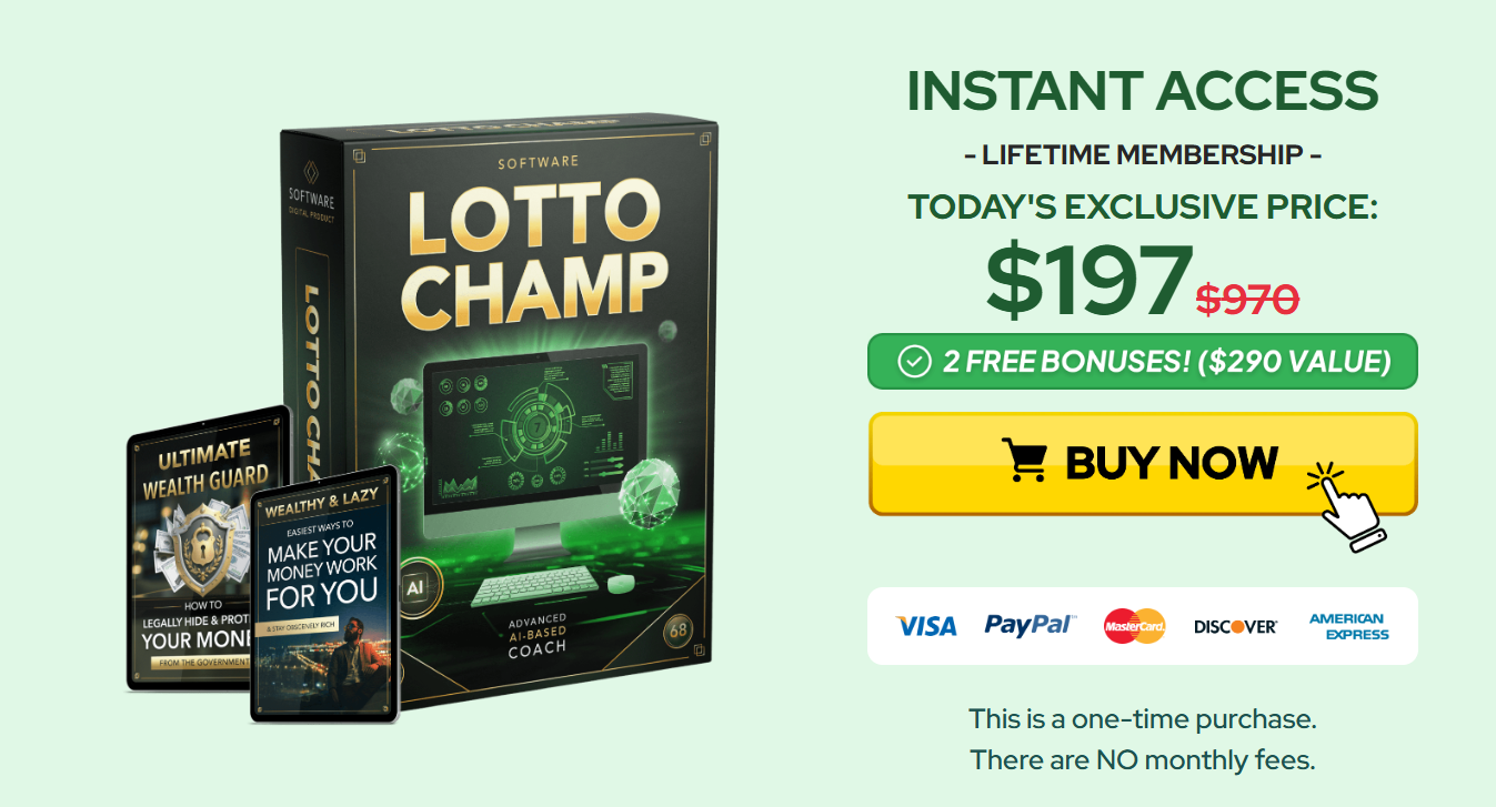 Lotto Champ discount